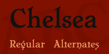 Chelsea font