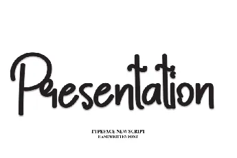 Presentation font