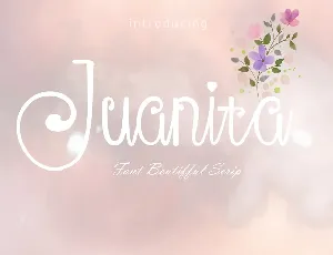 Juanita font