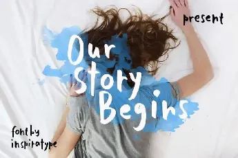 Our Story Begins font