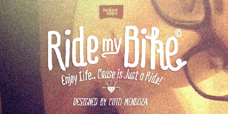 Ride my Bike Family font