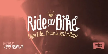 Ride my Bike Family font