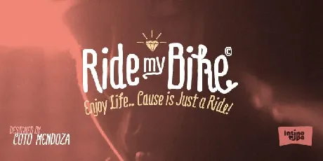 Ride my Bike Family font