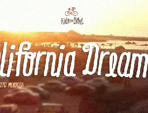 Ride my Bike Family font