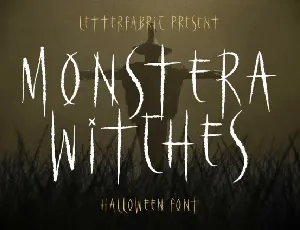 Monstera Witches font