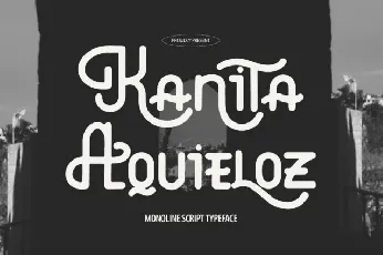 Kanita Aquieloz font