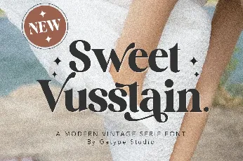 Sweet Vusstain font