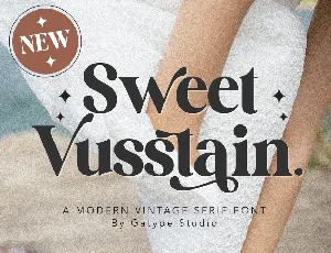 Sweet Vusstain font