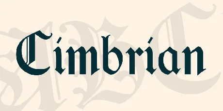 Cimbrian font