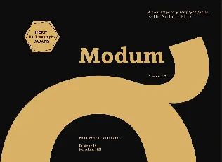 Modum font