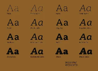 Modum font