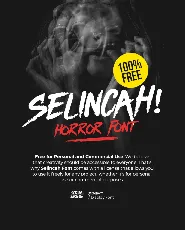 Selincah font