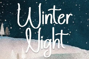 Winter Night font