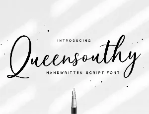 Queensouthy font