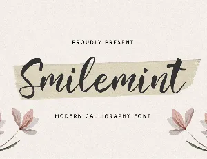 Smilemint font