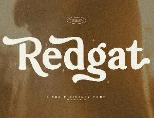 Redgat font