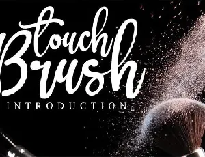 Brush Touch Calligraphy font