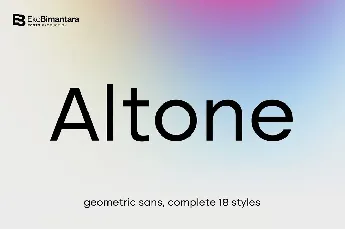 Altone Family font