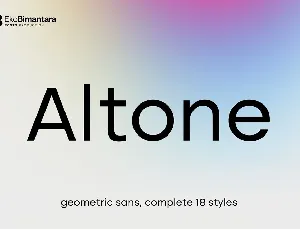 Altone Family font