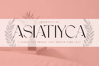 Asiatiyca font