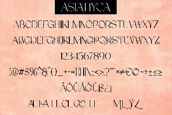 Asiatiyca font