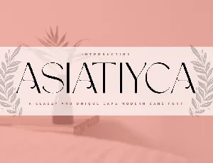 Asiatiyca font