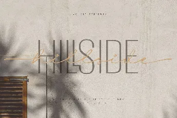 Hillside Duo font