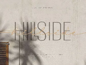 Hillside Duo font