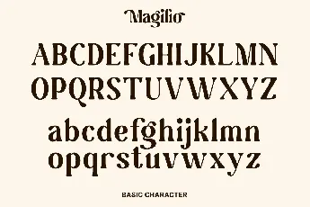 Magilio font