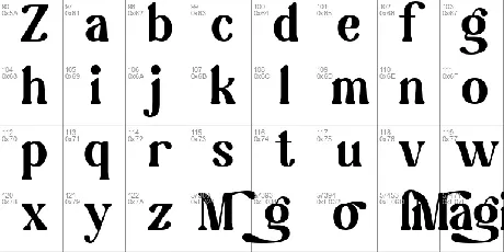 Magilio font