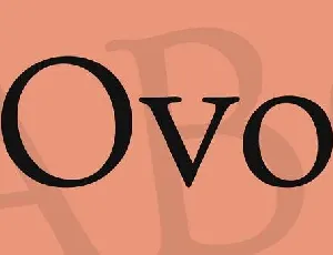 Ovo font