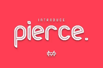 Pierce Typeface font