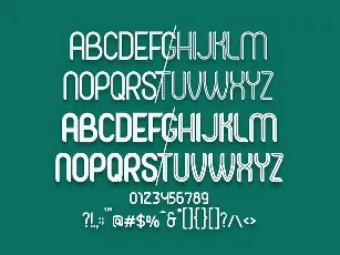 Pierce Typeface font