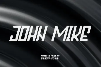 John Mike Demo font