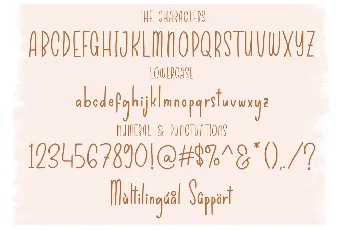 Secret Caramel font