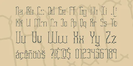 Fascii font