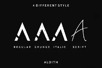 ALDITH Duo font