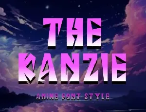 The Kanzie font