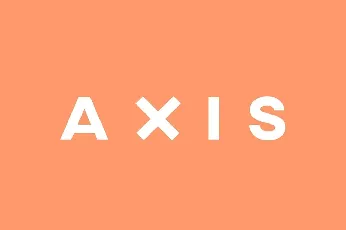 Axis font