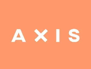 Axis font