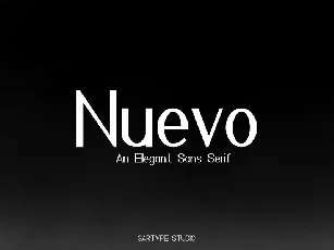 Nuevo Sans Family font