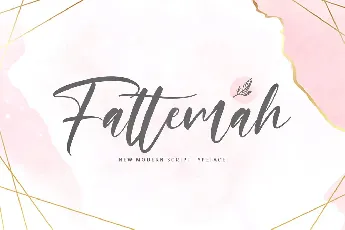 Fattemah font