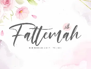 Fattemah font