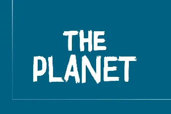 The PLANET font