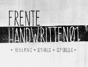 Frente H1 font