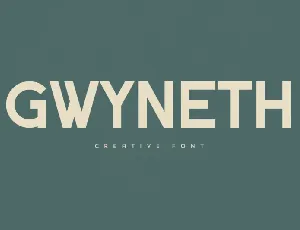 Gwyneth font