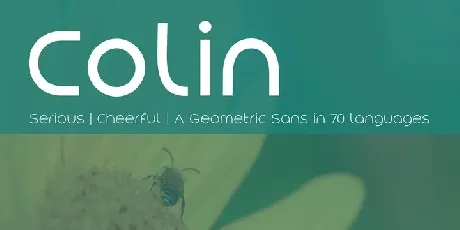 Colin font