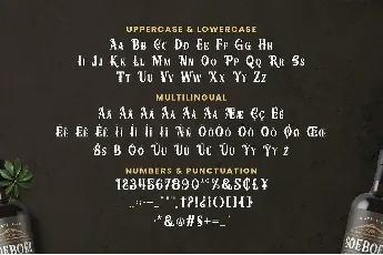 Variant font