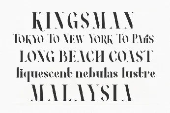 RONEOUS Serif font