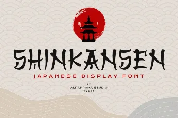 Shinkansen font